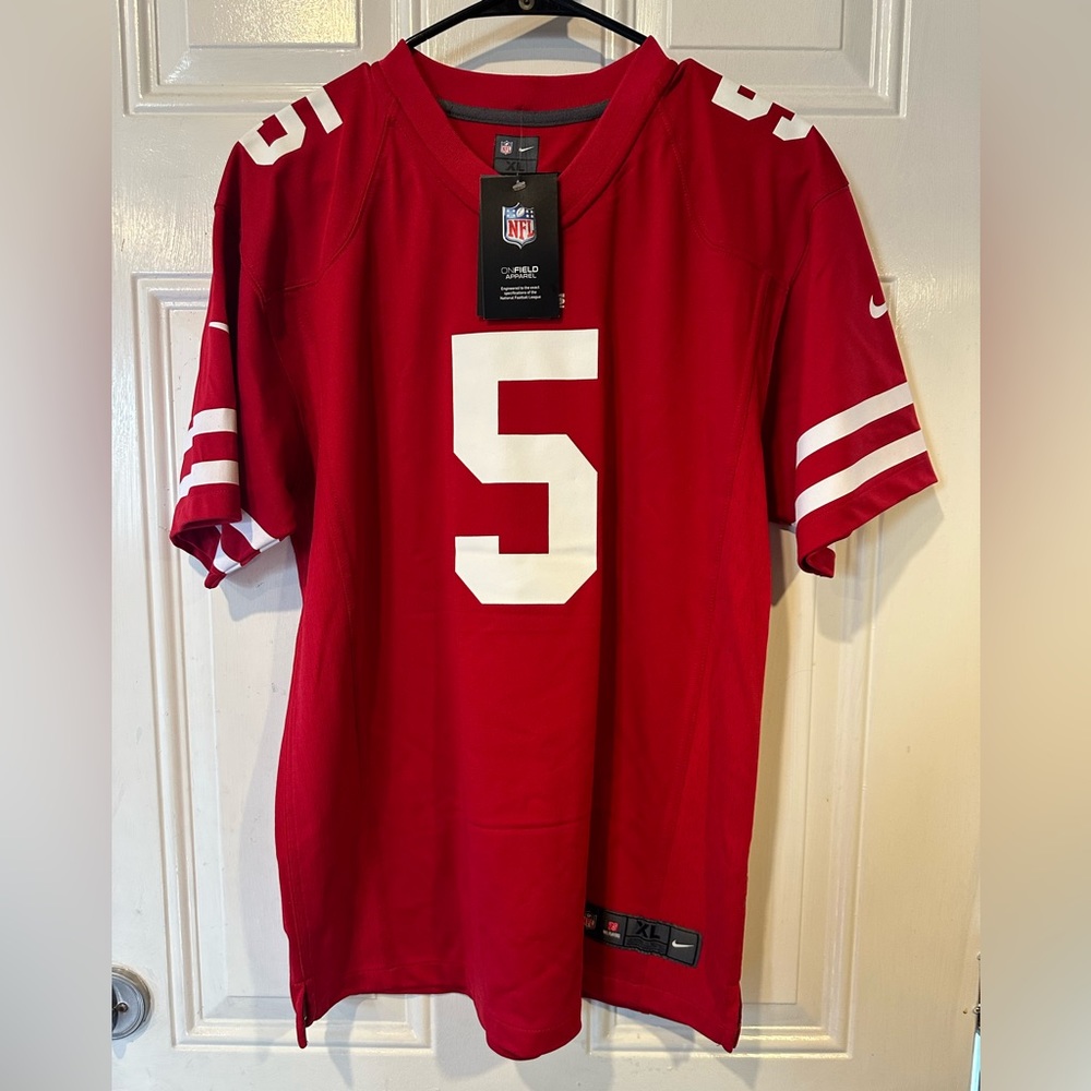 Brand new youth 49ers jersey